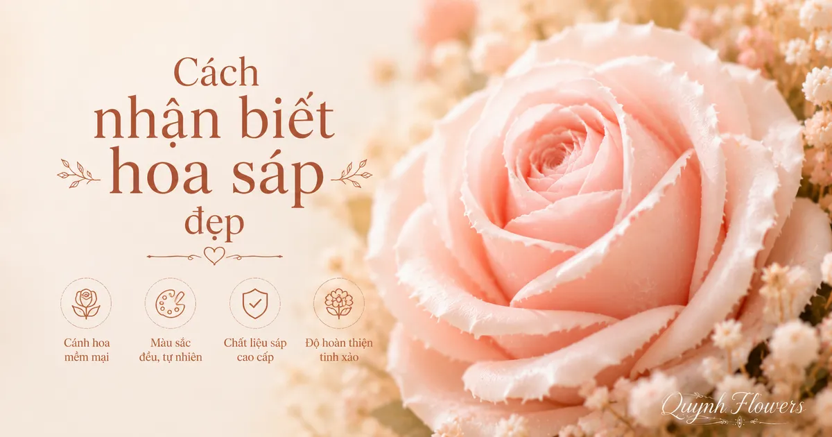 Cận cảnh cánh hoa sáp mềm mại, màu đều