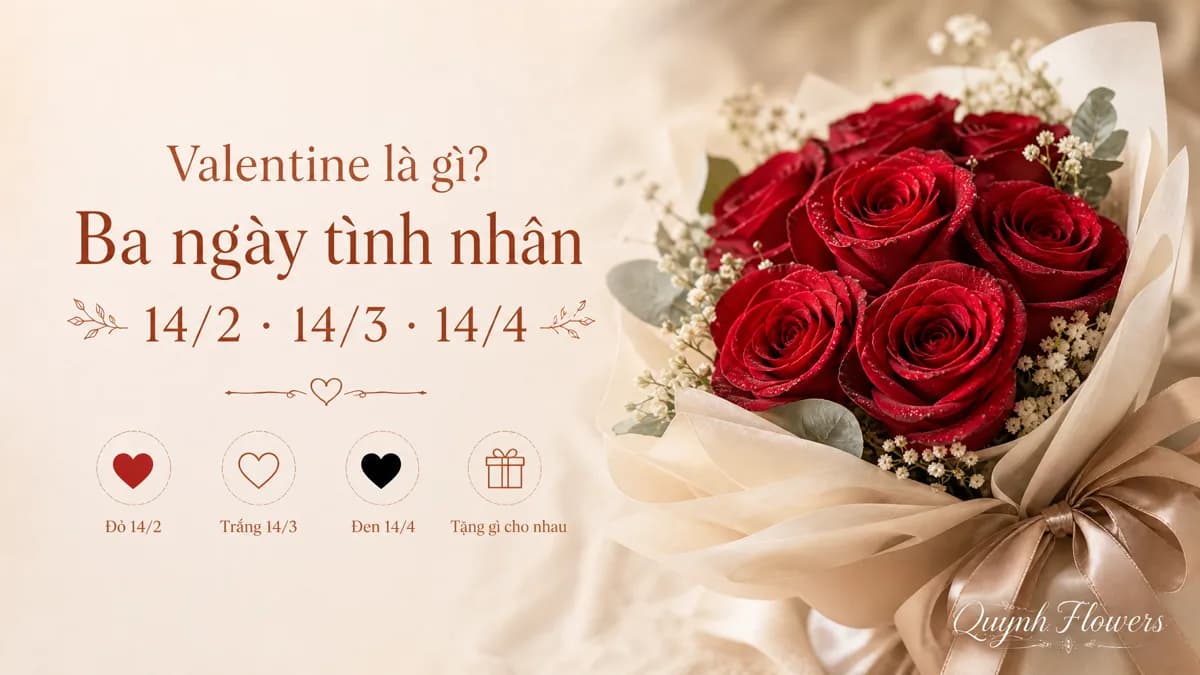 Bó hồng sáp đỏ lãng mạn dịp Valentine